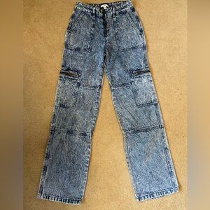 BP. Acid Wash Carpenter Jeans